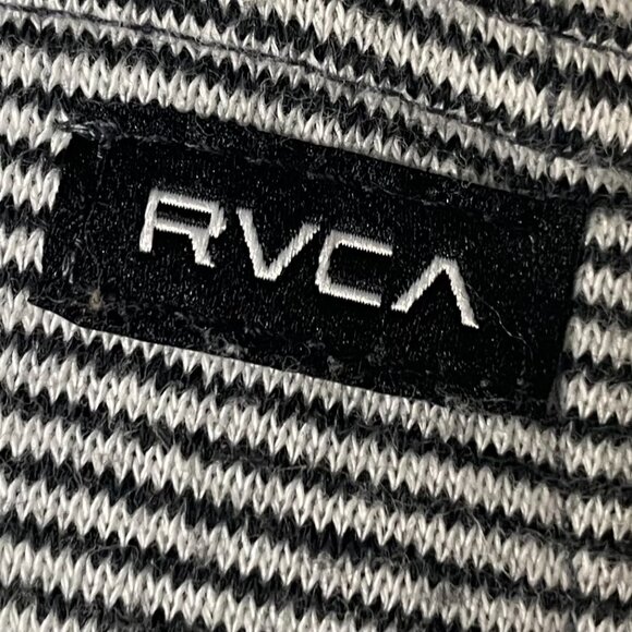 RVCA Men’s Cannon Sherpa Zip Hoodie Jacket – Silver Bleach (Size Large) - - Picture 5 of 8